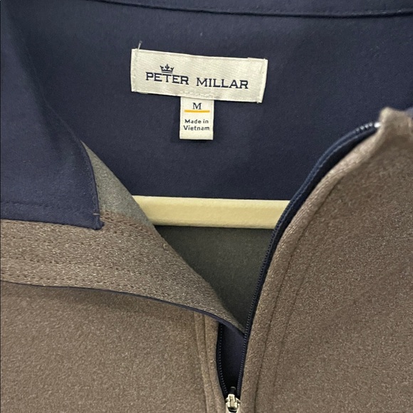 Men's Peter Millar Mackay Performance Quarter-Zip - Picture 2 of 6